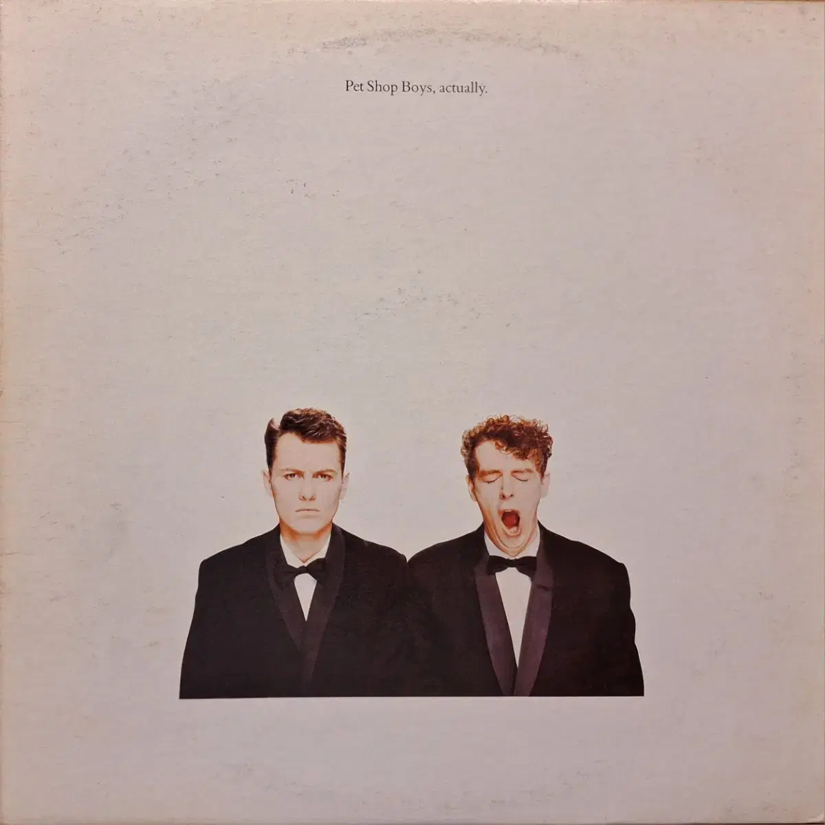 국내라이센스반/Pet Shop Boys - Actually LP